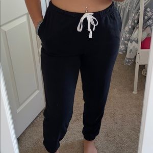 Garage Black Joggers